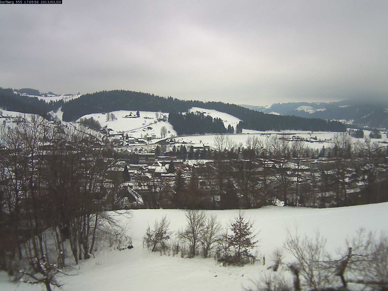 Webcam-Bild: Aussicht vom Dorfberg in Langnau 20130220-170600