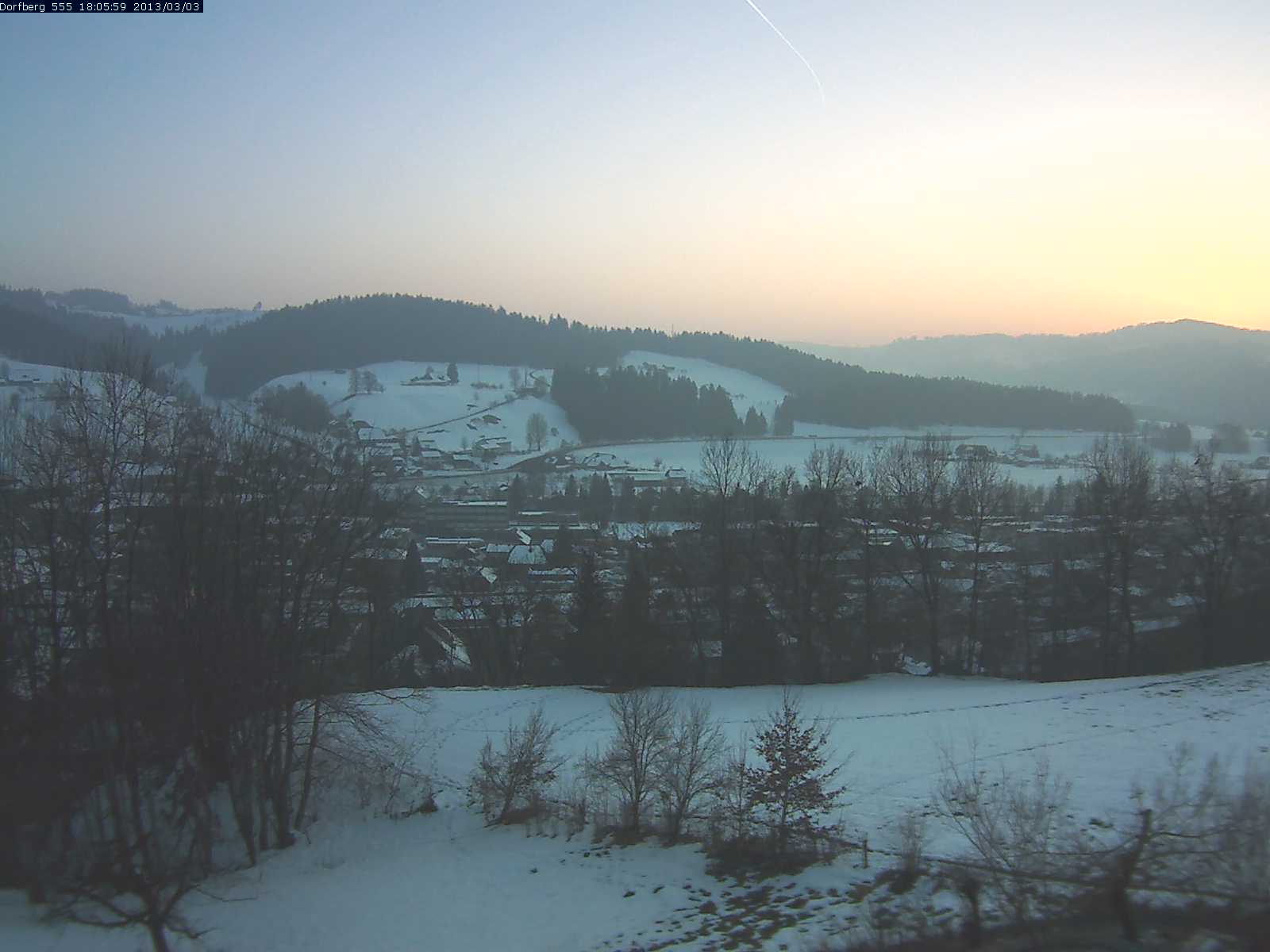 Webcam-Bild: Aussicht vom Dorfberg in Langnau 20130303-180600