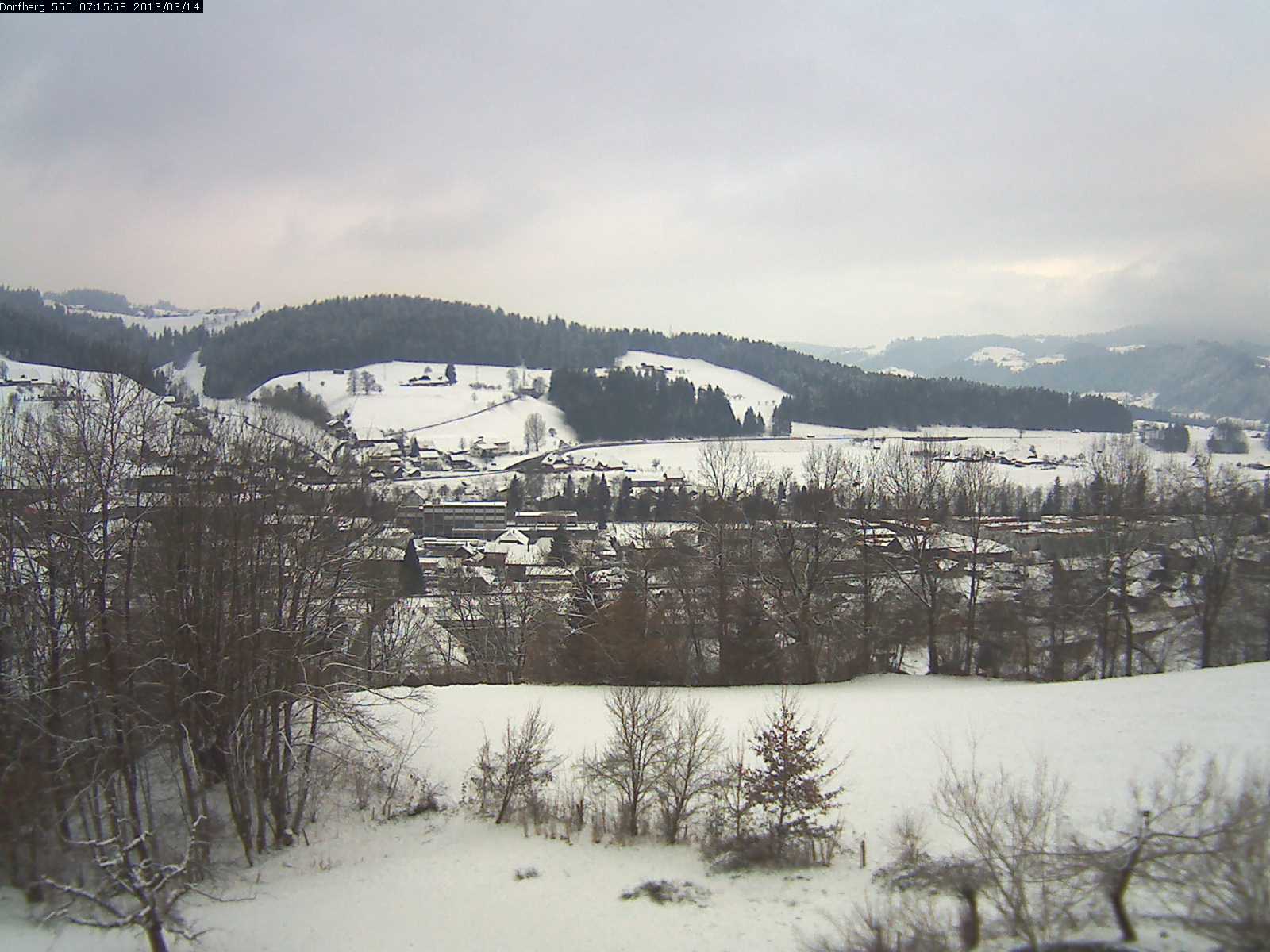Webcam-Bild: Aussicht vom Dorfberg in Langnau 20130314-071600
