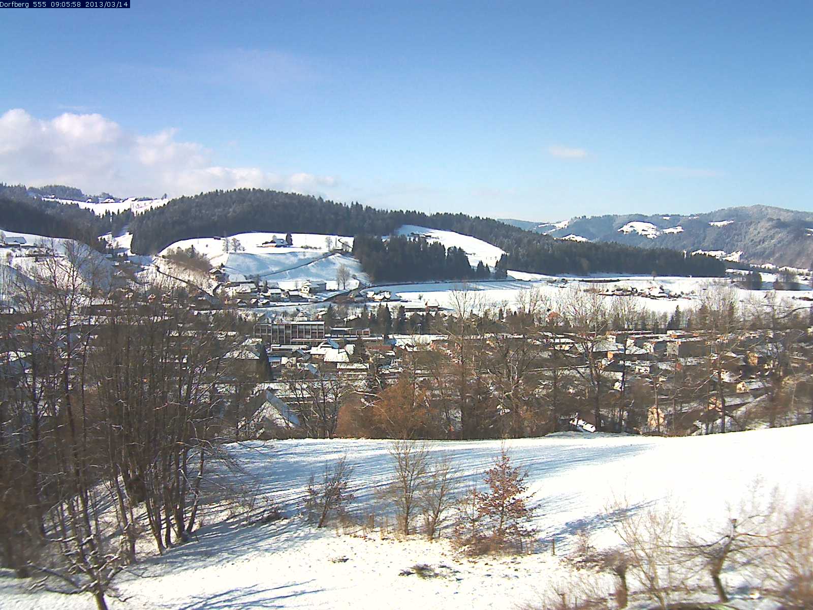 Webcam-Bild: Aussicht vom Dorfberg in Langnau 20130314-090600