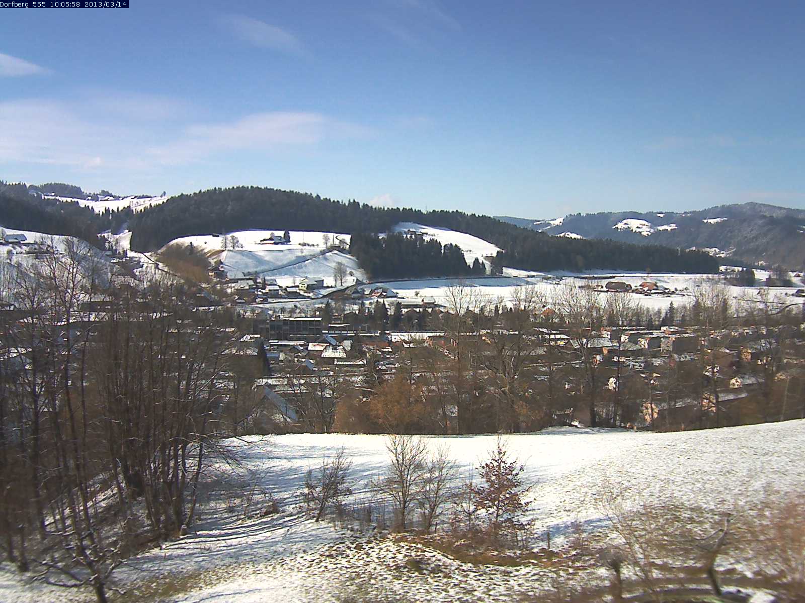 Webcam-Bild: Aussicht vom Dorfberg in Langnau 20130314-100600