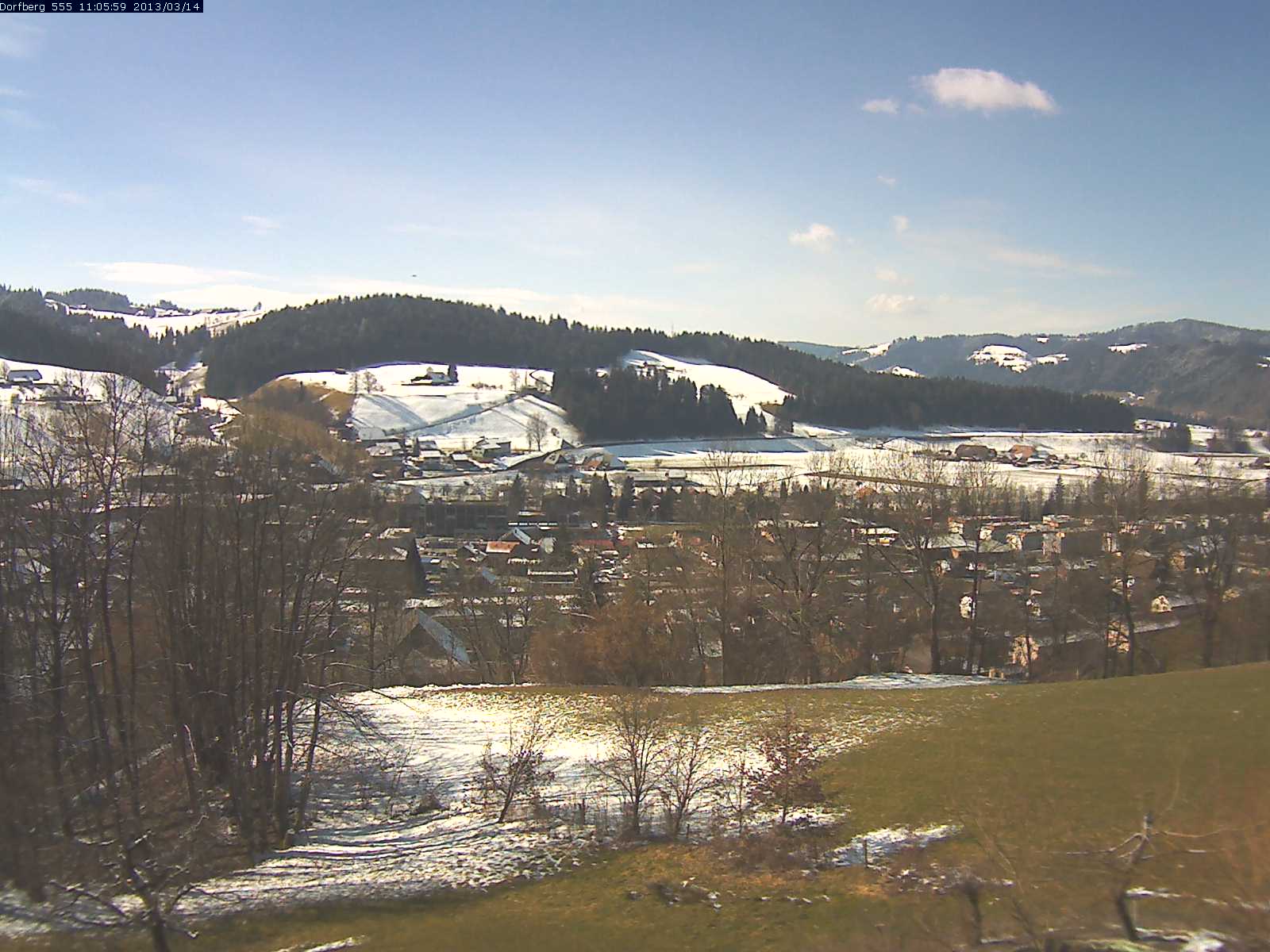 Webcam-Bild: Aussicht vom Dorfberg in Langnau 20130314-110600