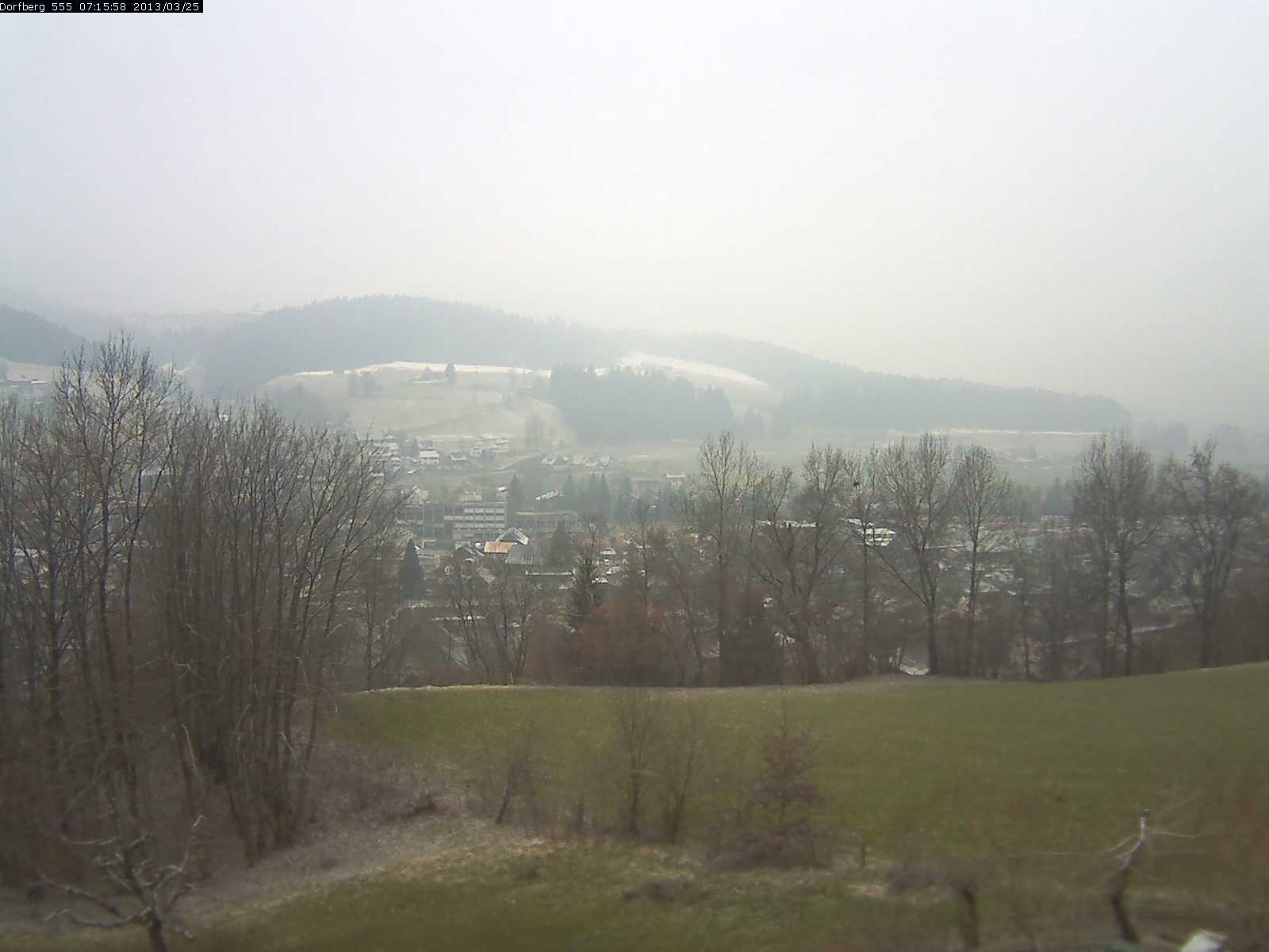 Webcam-Bild: Aussicht vom Dorfberg in Langnau 20130325-071600