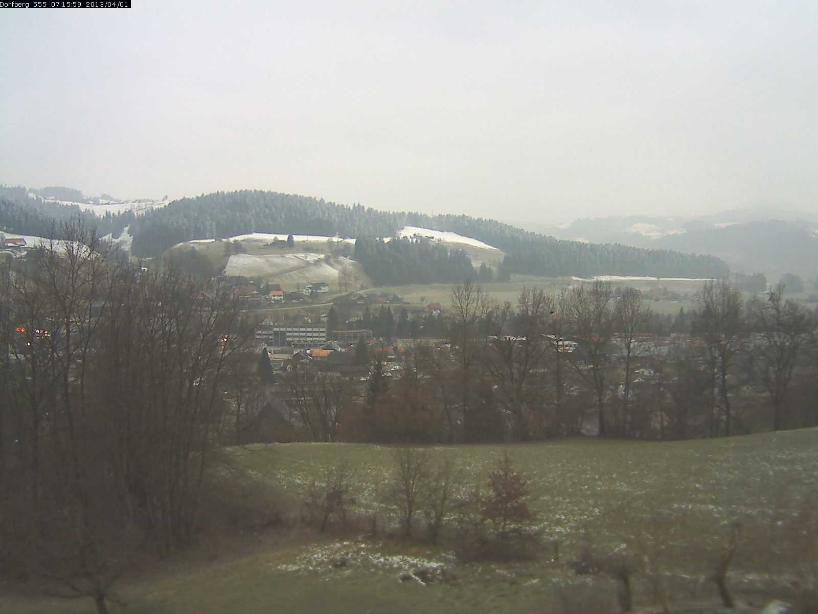 Webcam-Bild: Aussicht vom Dorfberg in Langnau 20130401-071600