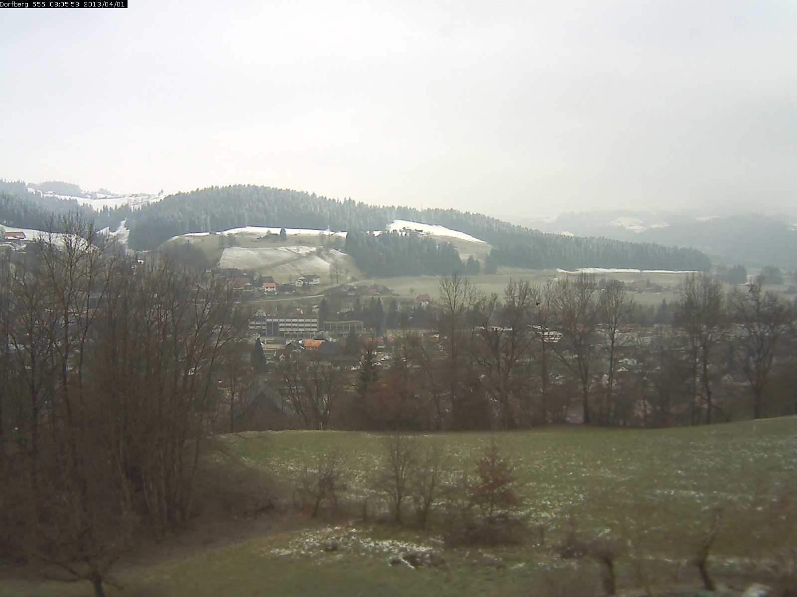 Webcam-Bild: Aussicht vom Dorfberg in Langnau 20130401-080600