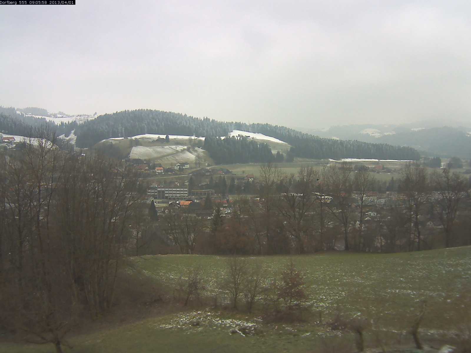Webcam-Bild: Aussicht vom Dorfberg in Langnau 20130401-090600