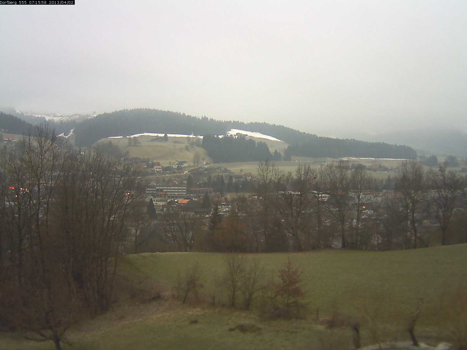 Webcam-Bild: Aussicht vom Dorfberg in Langnau 20130402-071600
