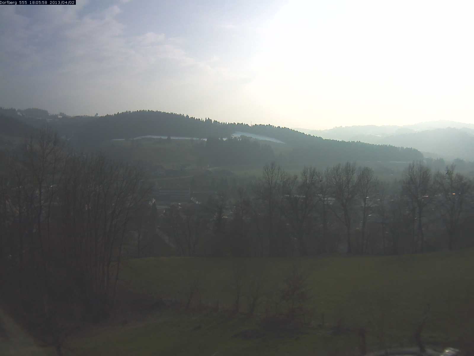 Webcam-Bild: Aussicht vom Dorfberg in Langnau 20130402-180600