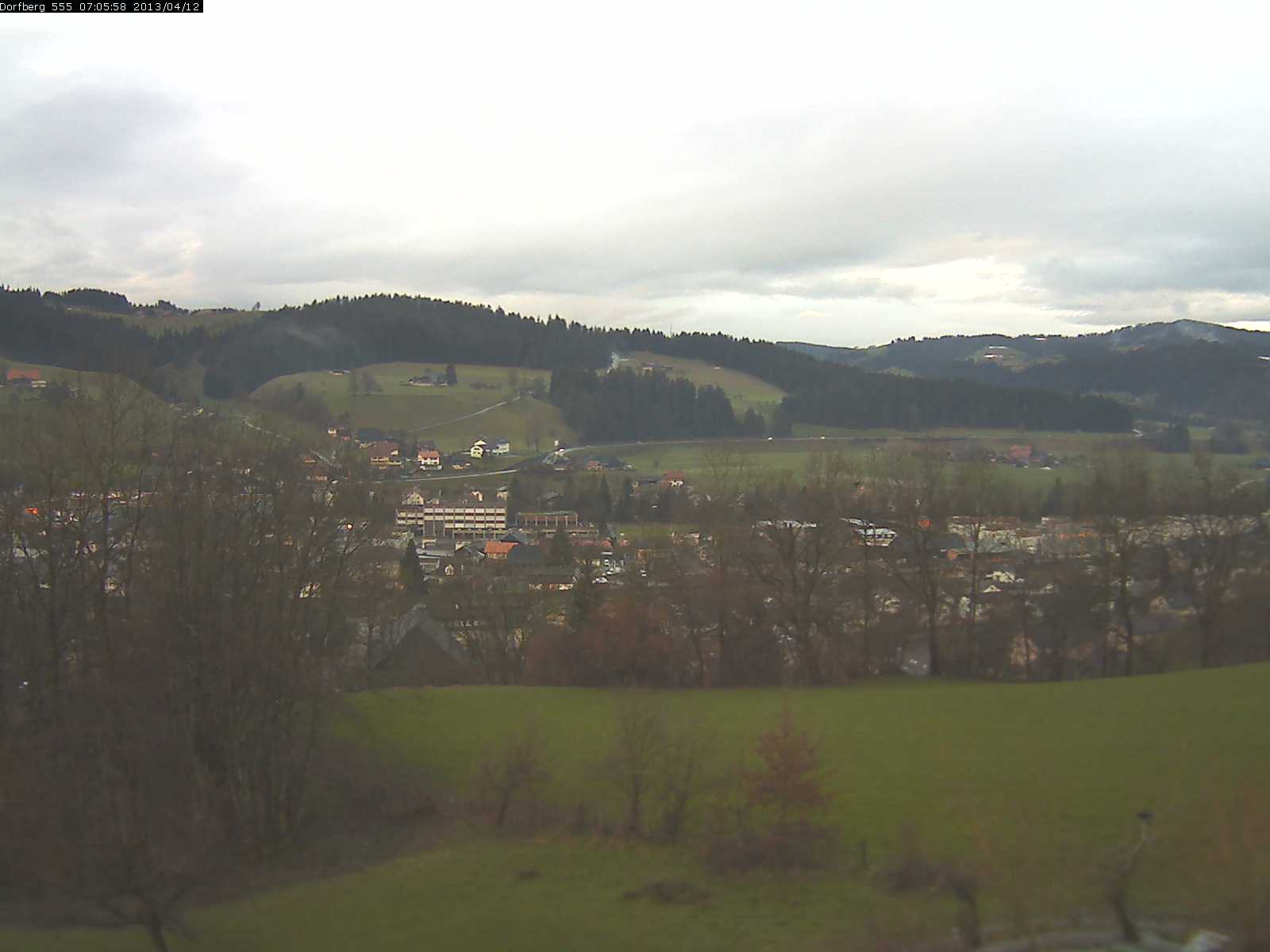 Webcam-Bild: Aussicht vom Dorfberg in Langnau 20130412-070600