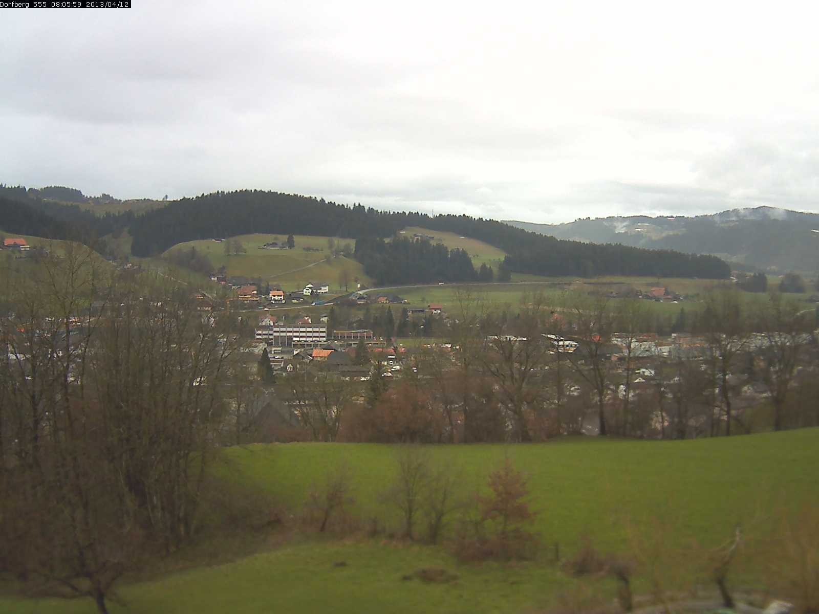 Webcam-Bild: Aussicht vom Dorfberg in Langnau 20130412-080600