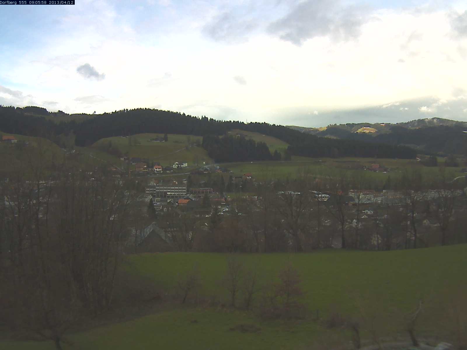 Webcam-Bild: Aussicht vom Dorfberg in Langnau 20130412-090600