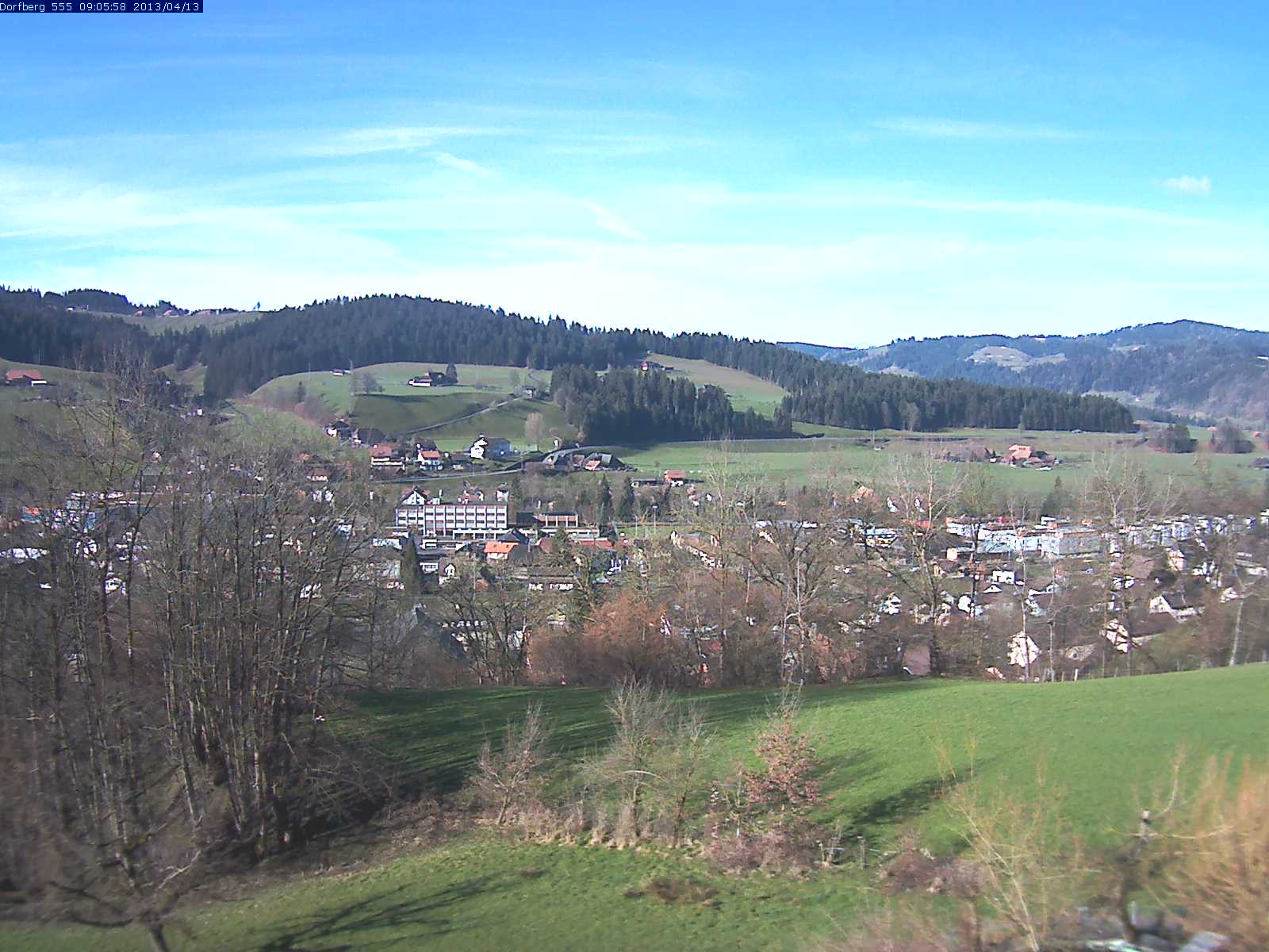Webcam-Bild: Aussicht vom Dorfberg in Langnau 20130413-090600