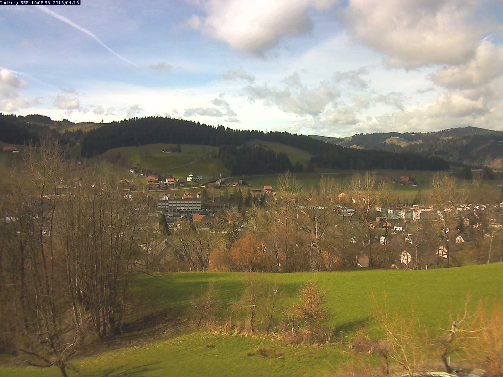 Webcam-Bild: Aussicht vom Dorfberg in Langnau 20130413-100600