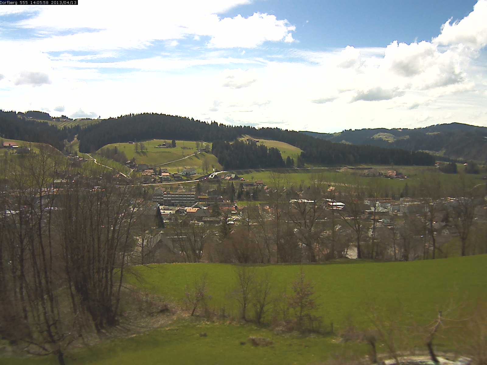 Webcam-Bild: Aussicht vom Dorfberg in Langnau 20130413-140600