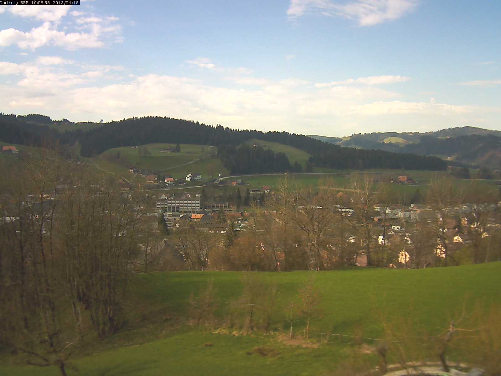 Webcam-Bild: Aussicht vom Dorfberg in Langnau 20130418-100600