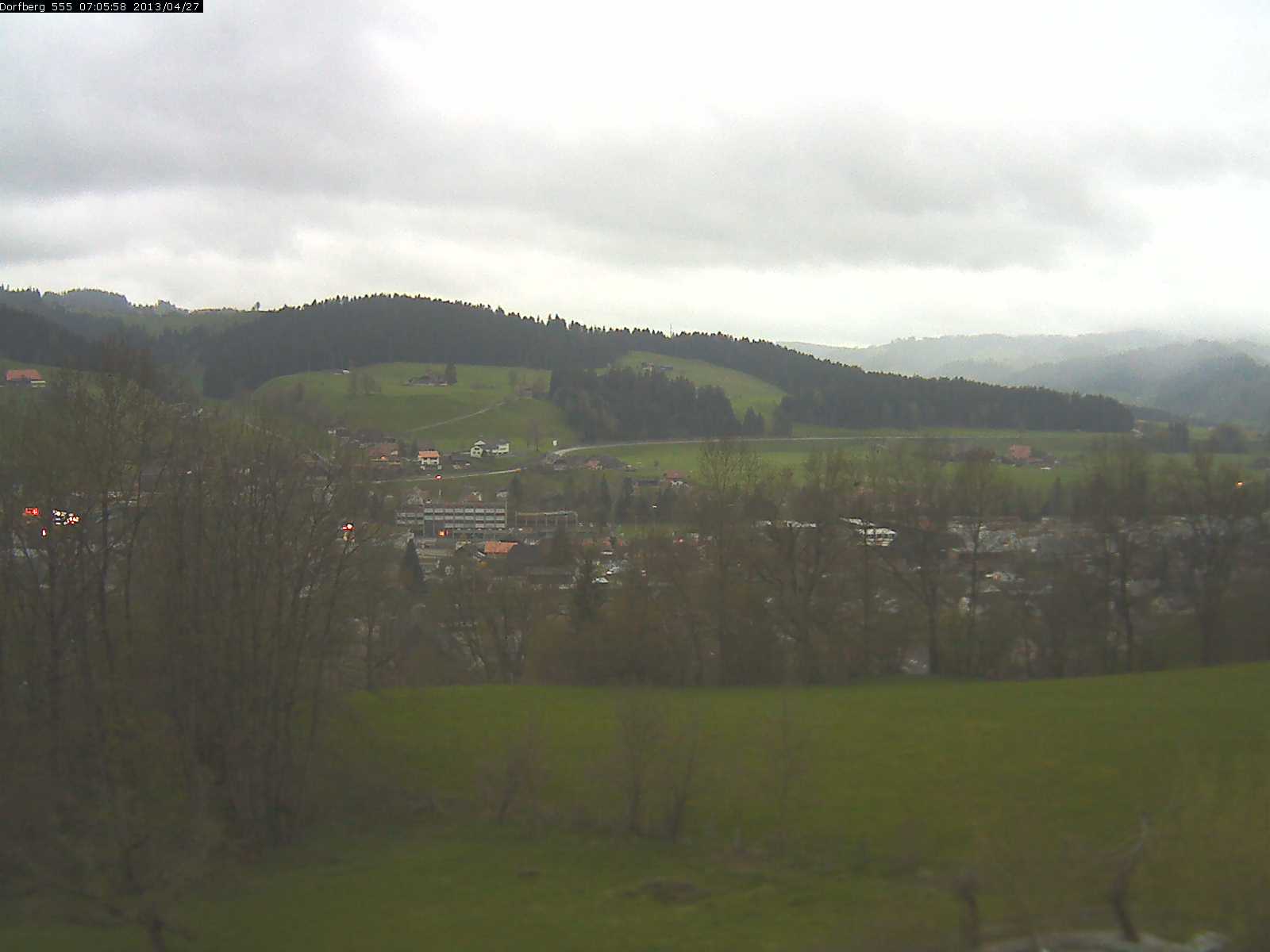 Webcam-Bild: Aussicht vom Dorfberg in Langnau 20130427-070600