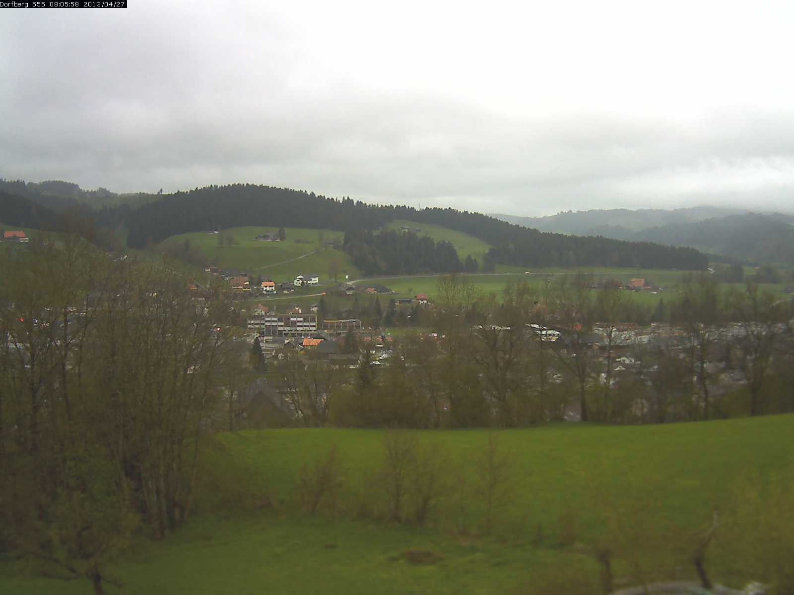 Webcam-Bild: Aussicht vom Dorfberg in Langnau 20130427-080600