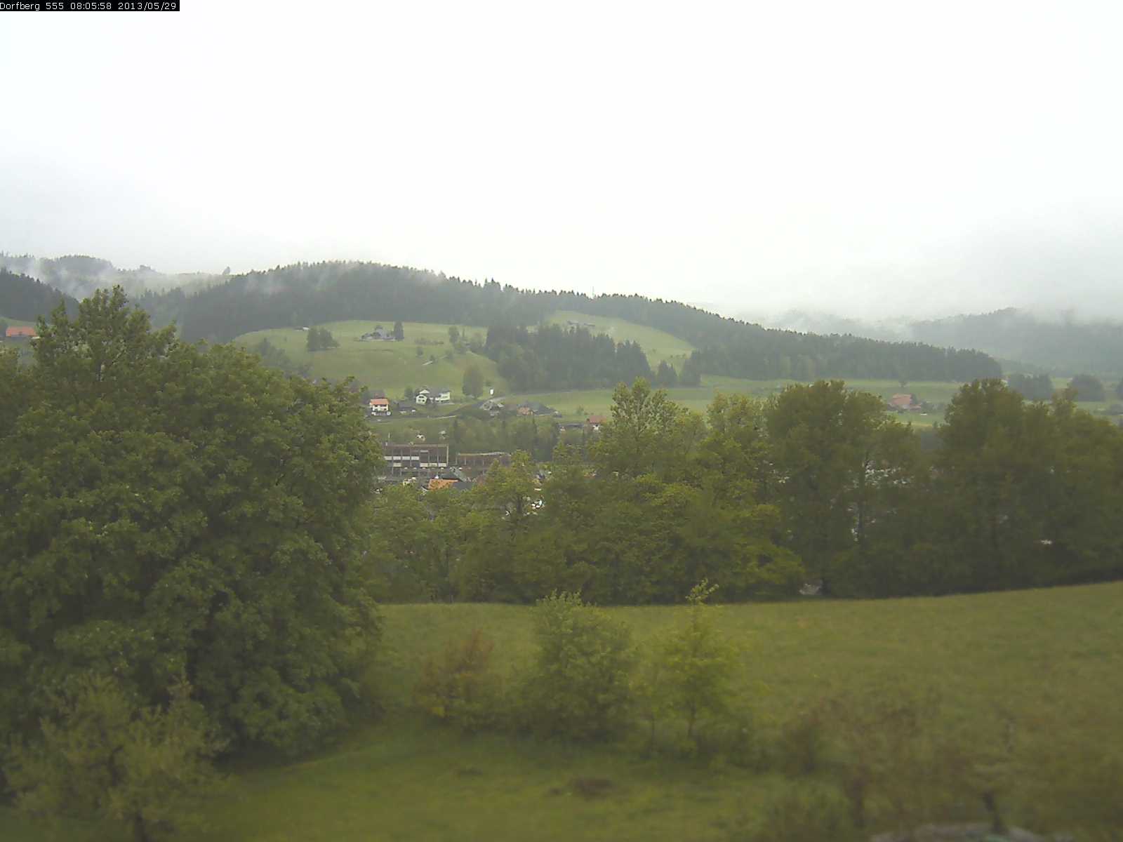 Webcam-Bild: Aussicht vom Dorfberg in Langnau 20130529-080600
