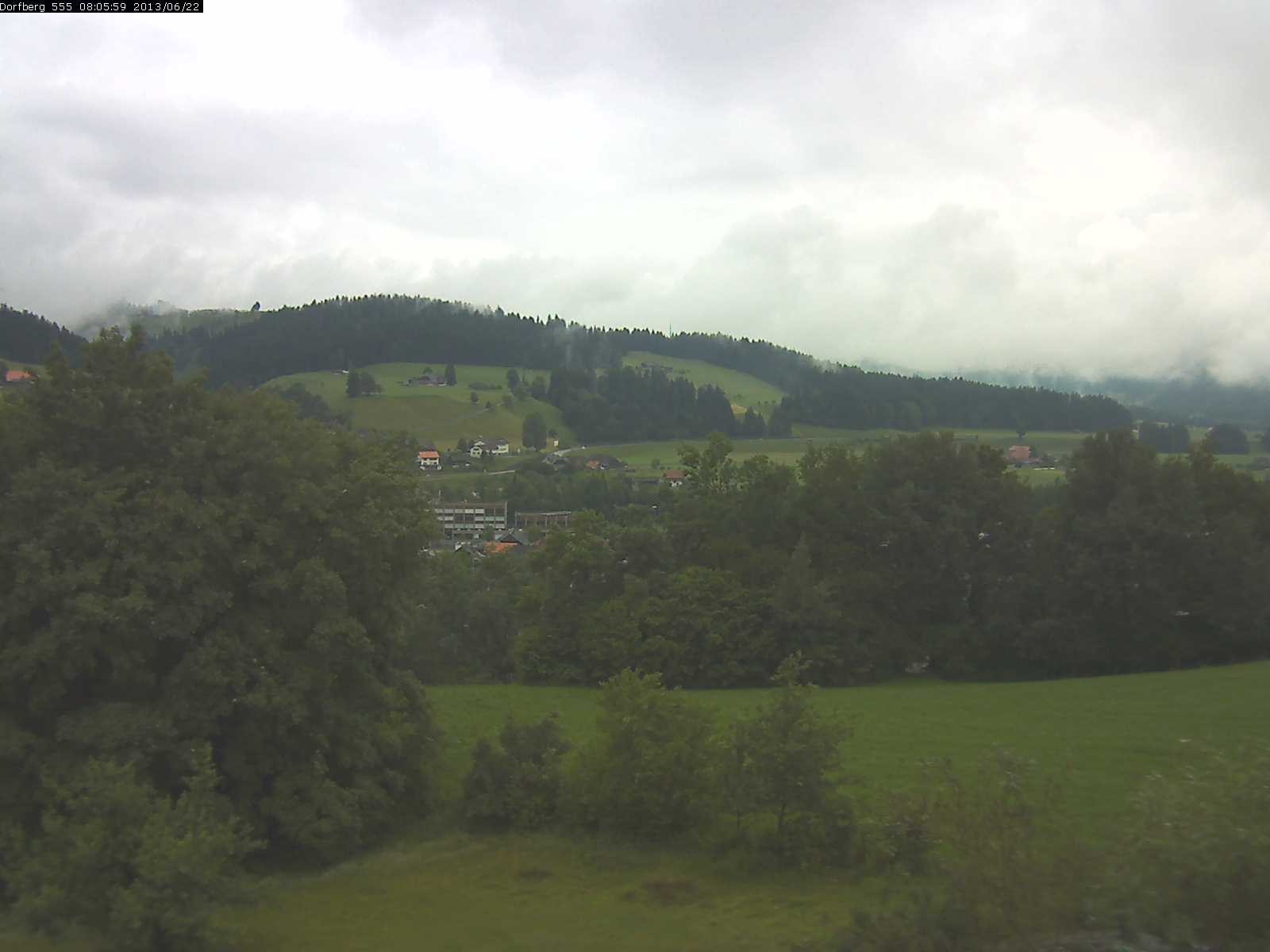Webcam-Bild: Aussicht vom Dorfberg in Langnau 20130622-080600