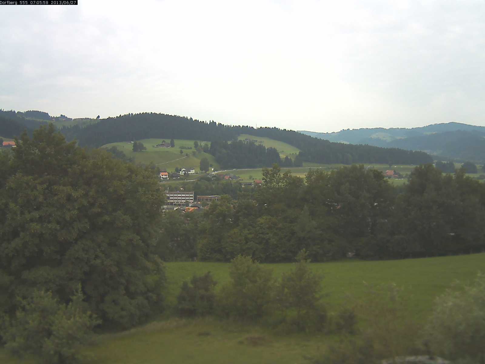 Webcam-Bild: Aussicht vom Dorfberg in Langnau 20130627-070600