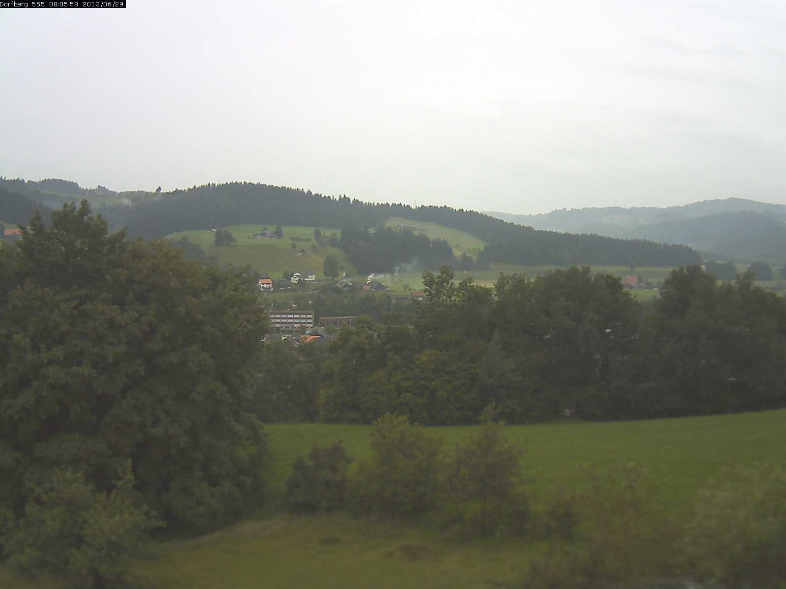 Webcam-Bild: Aussicht vom Dorfberg in Langnau 20130629-080600