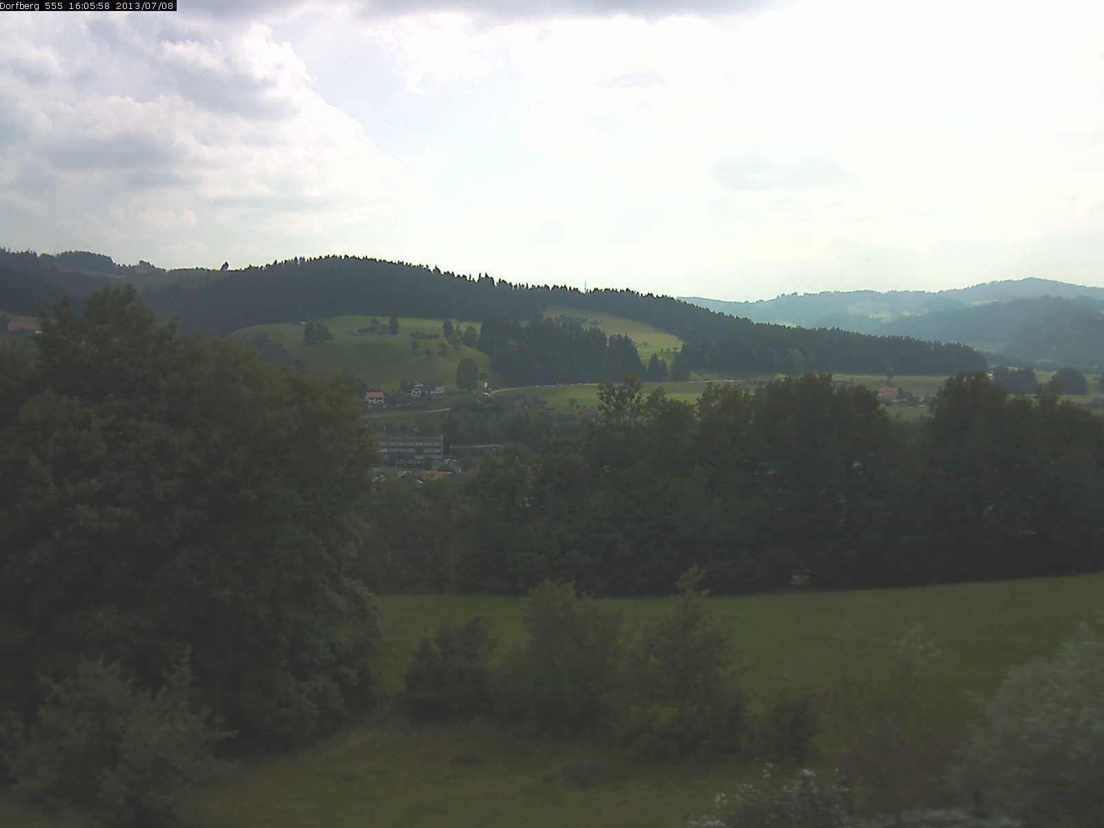 Webcam-Bild: Aussicht vom Dorfberg in Langnau 20130708-160600