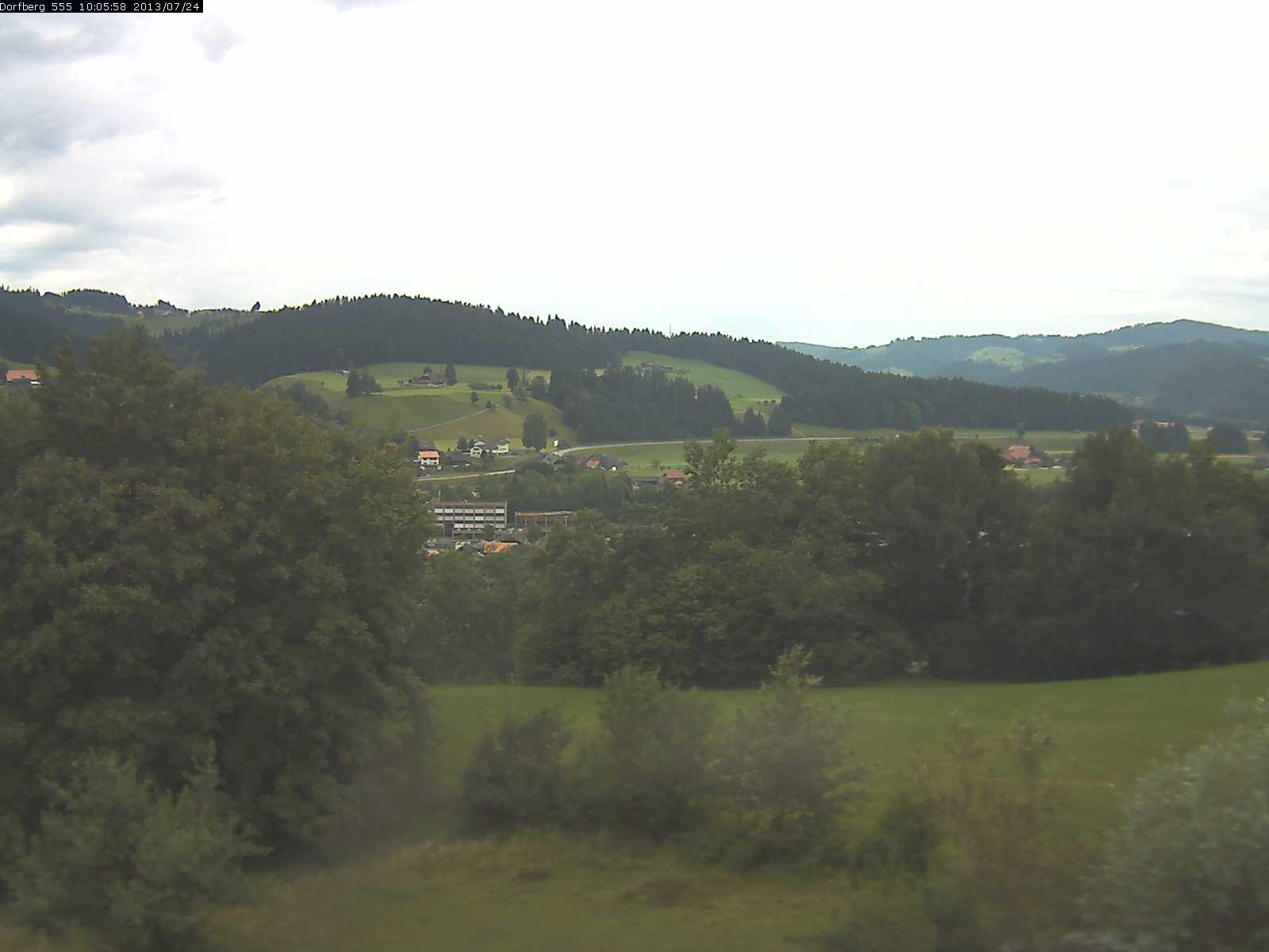 Webcam-Bild: Aussicht vom Dorfberg in Langnau 20130724-100600