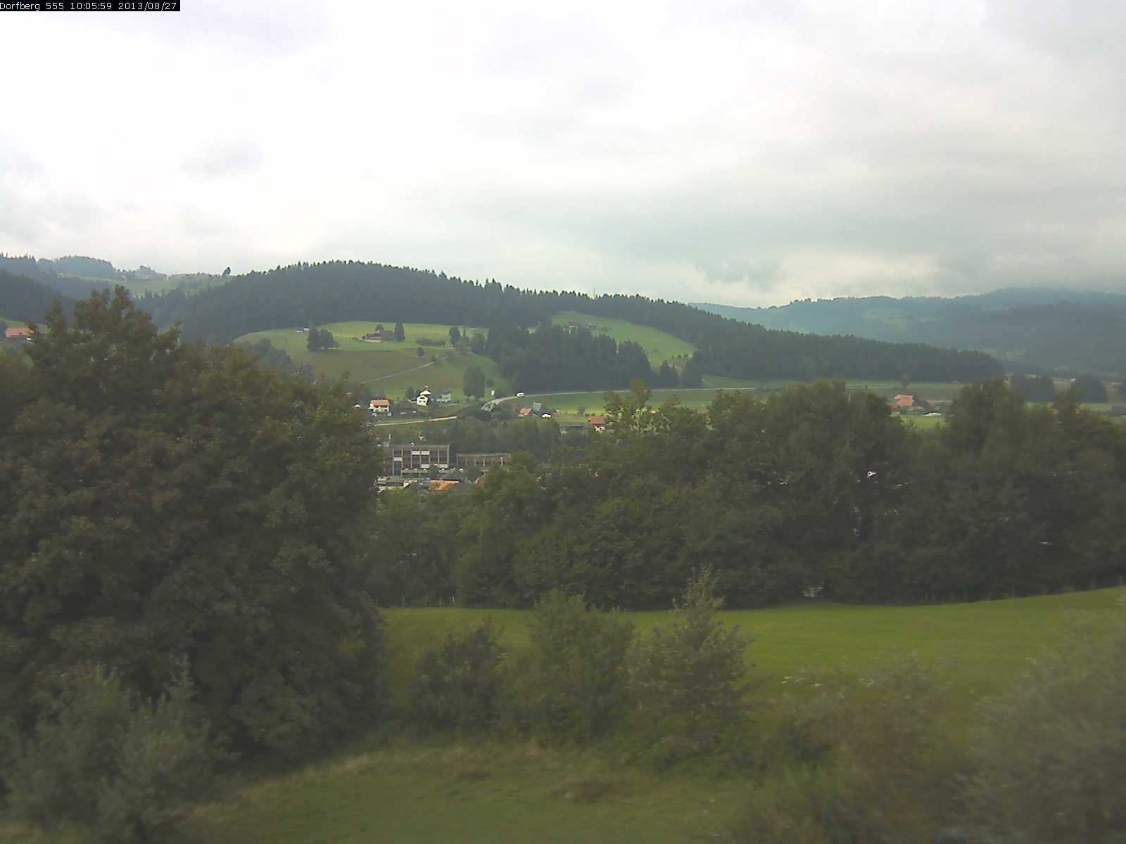 Webcam-Bild: Aussicht vom Dorfberg in Langnau 20130827-100600