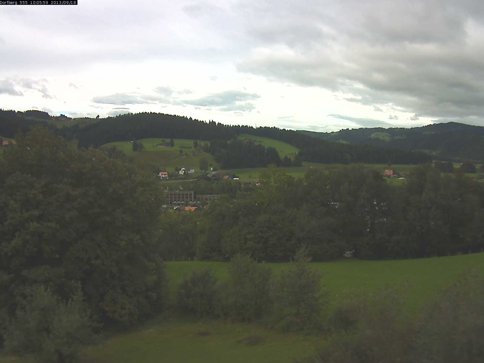 Webcam-Bild: Aussicht vom Dorfberg in Langnau 20130918-100600