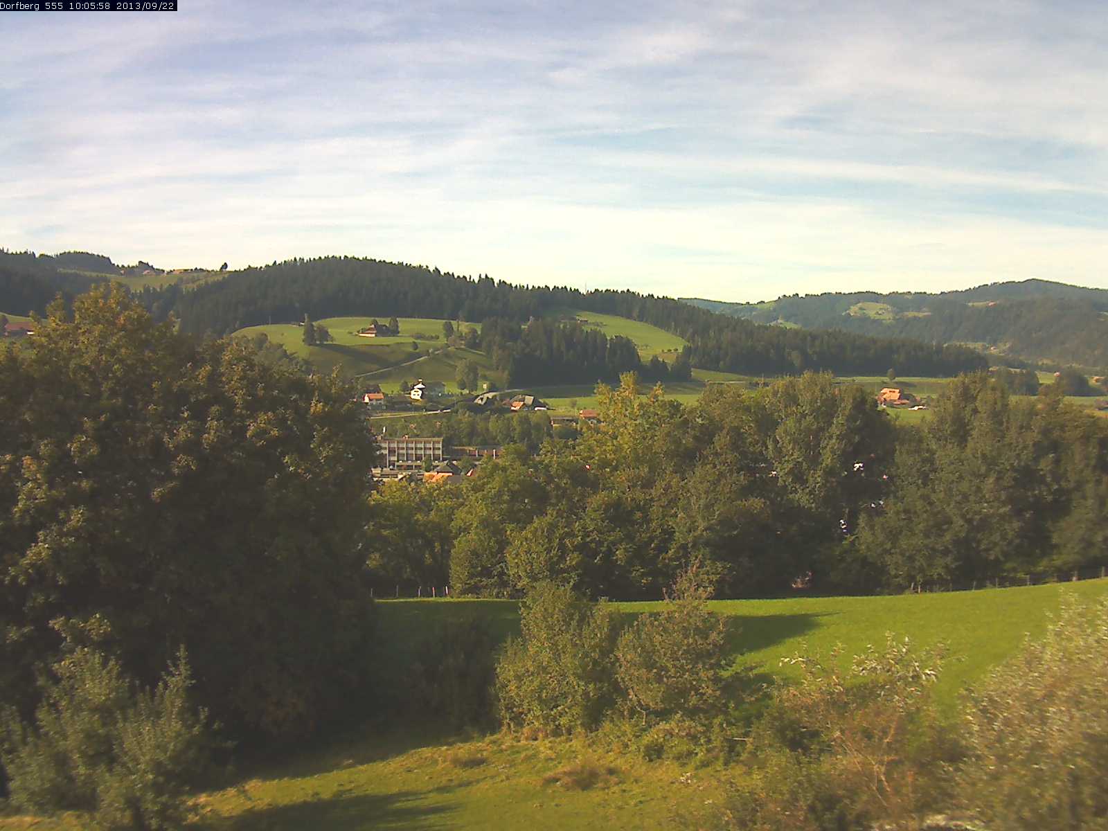 Webcam-Bild: Aussicht vom Dorfberg in Langnau 20130922-100600