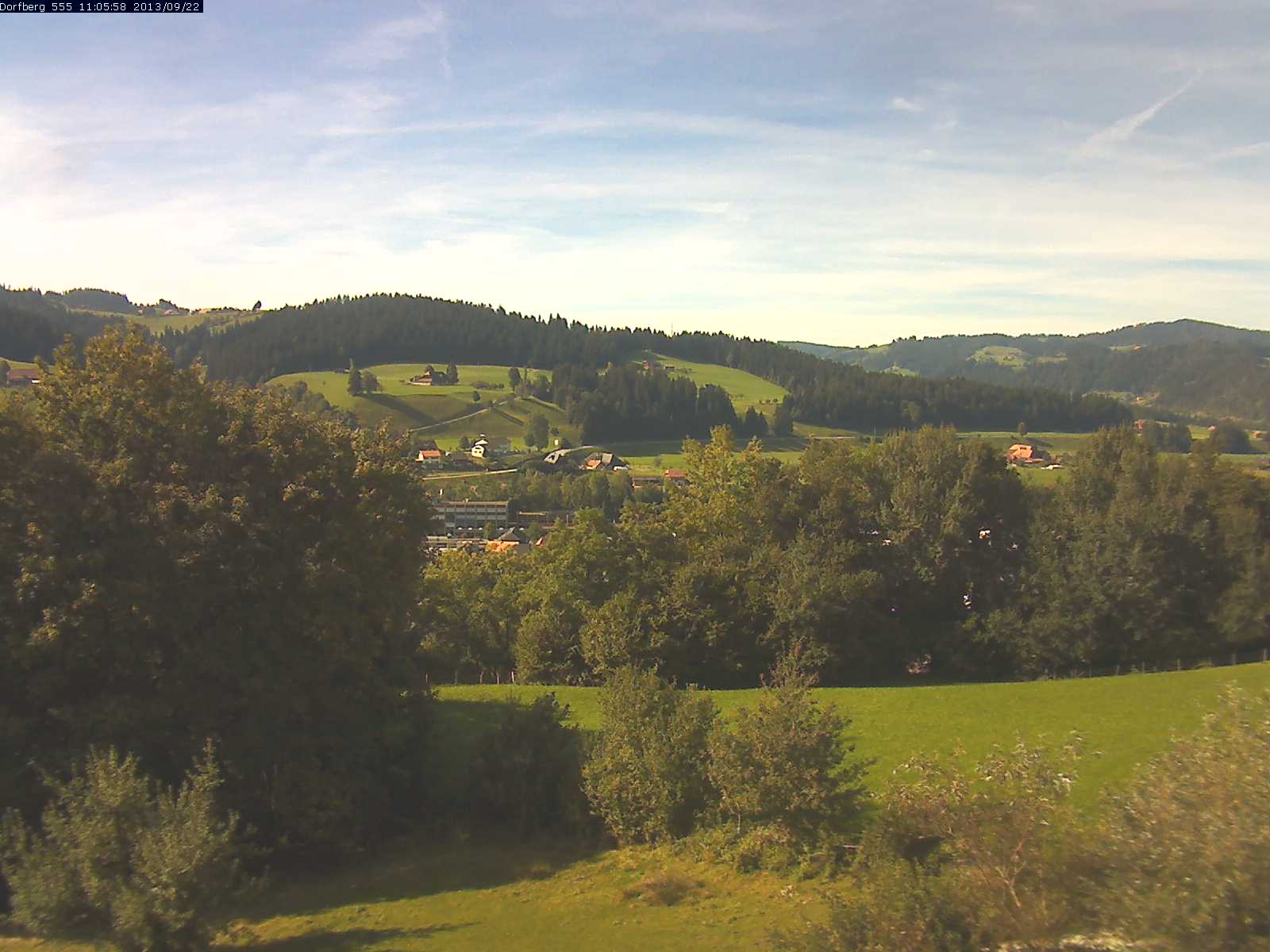 Webcam-Bild: Aussicht vom Dorfberg in Langnau 20130922-110600