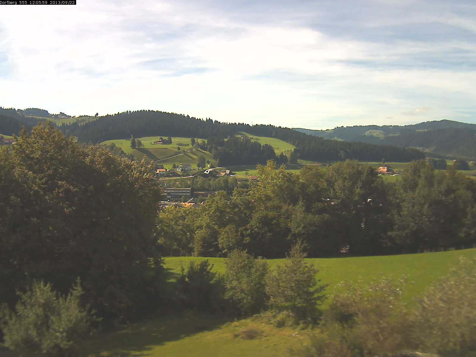 Webcam-Bild: Aussicht vom Dorfberg in Langnau 20130922-120600