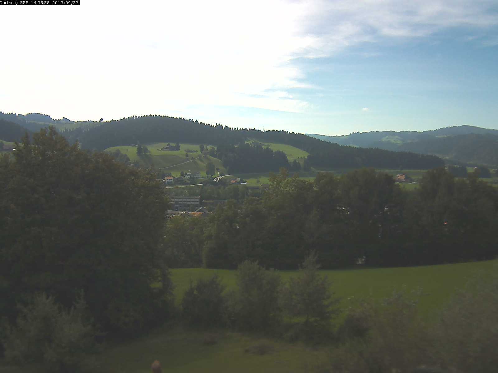 Webcam-Bild: Aussicht vom Dorfberg in Langnau 20130922-140600