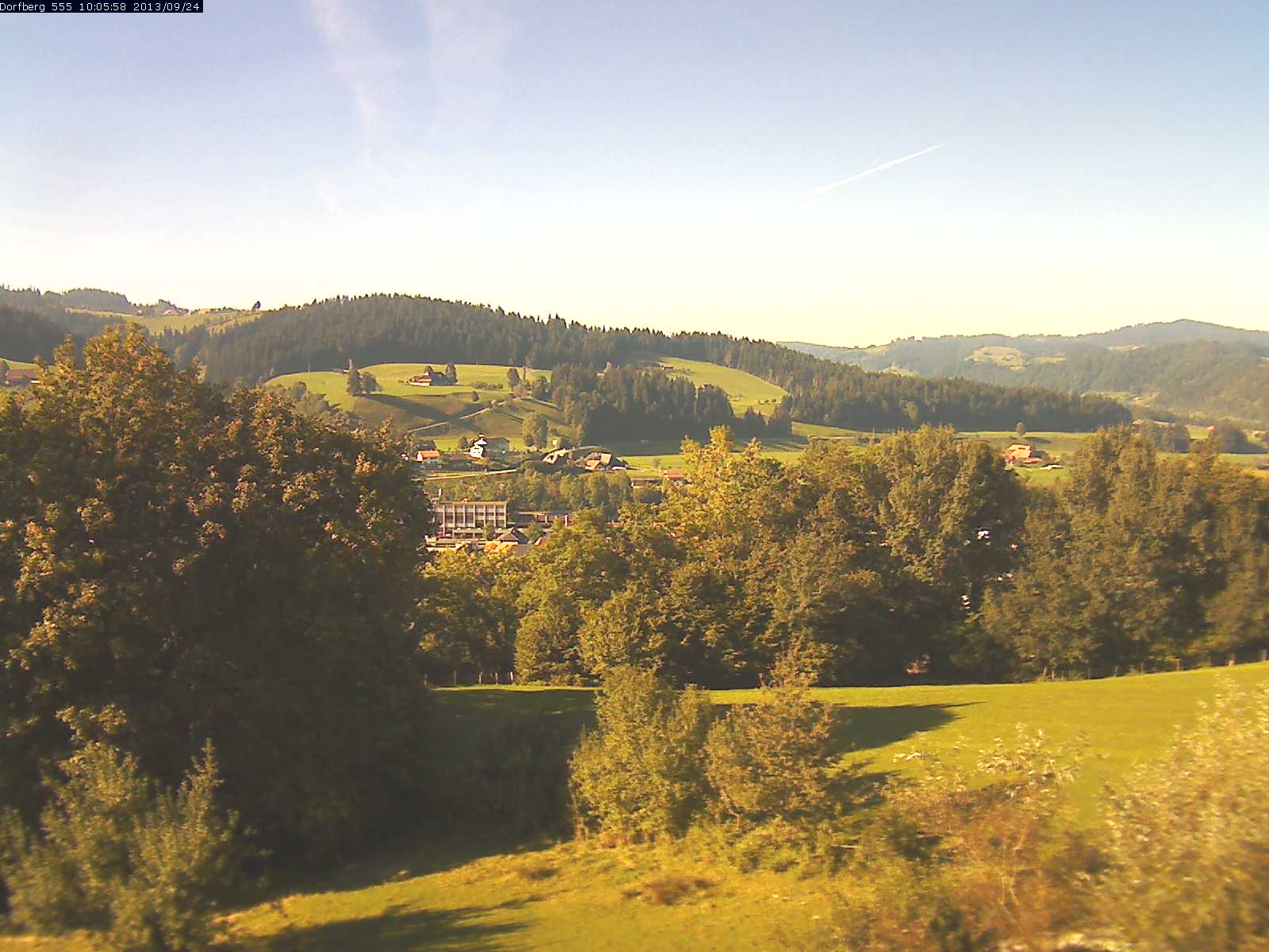 Webcam-Bild: Aussicht vom Dorfberg in Langnau 20130924-100600