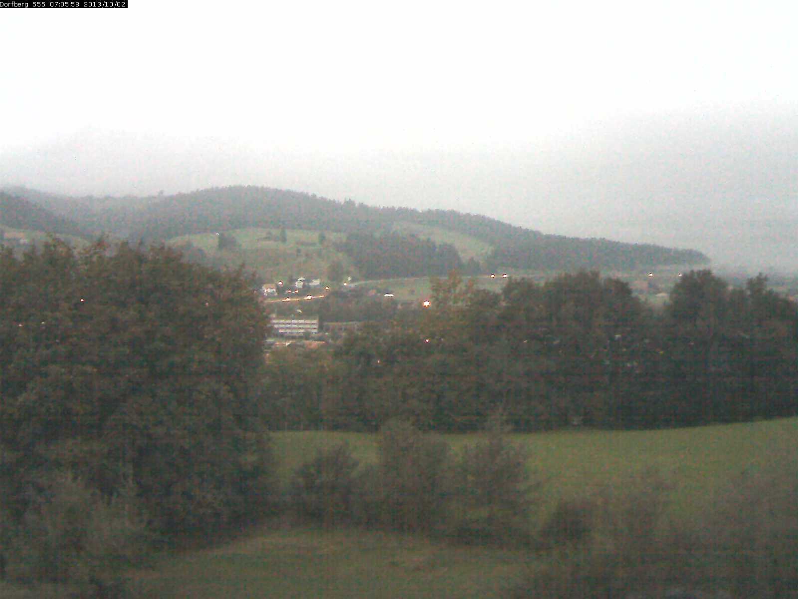 Webcam-Bild: Aussicht vom Dorfberg in Langnau 20131002-070600
