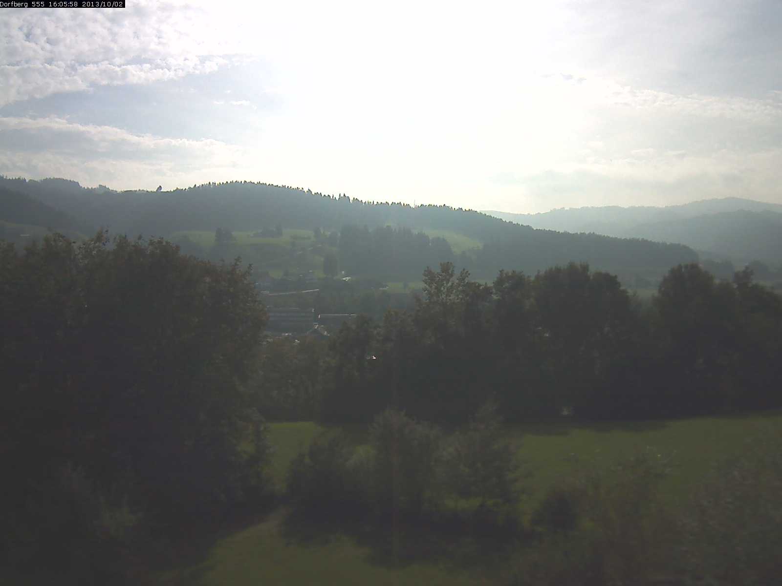 Webcam-Bild: Aussicht vom Dorfberg in Langnau 20131002-160600