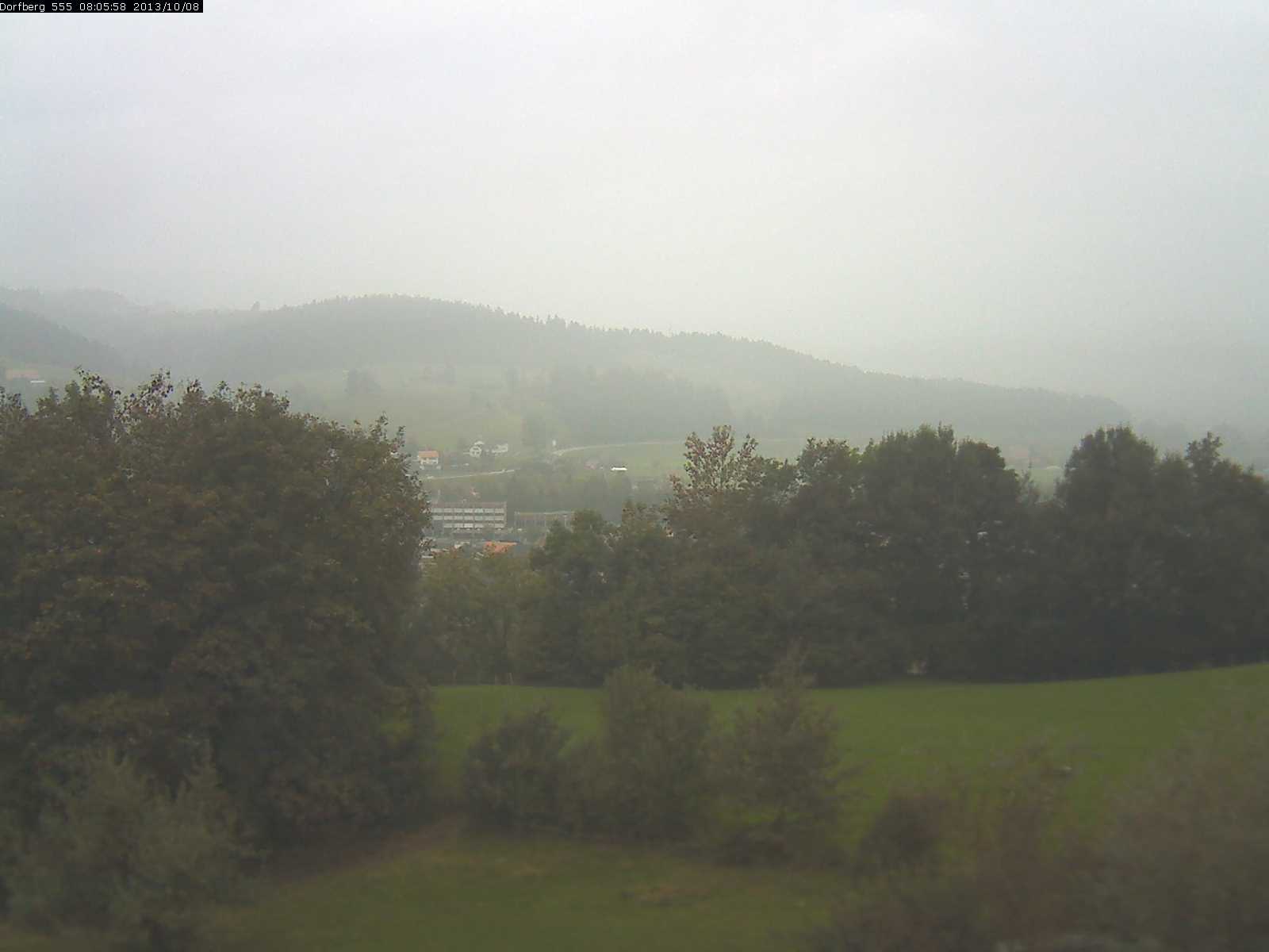 Webcam-Bild: Aussicht vom Dorfberg in Langnau 20131008-080600