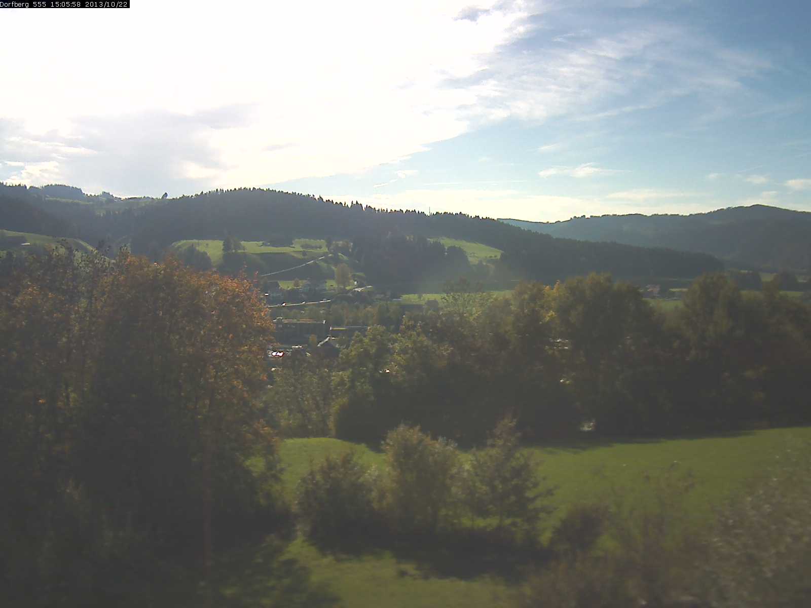 Webcam-Bild: Aussicht vom Dorfberg in Langnau 20131022-150600