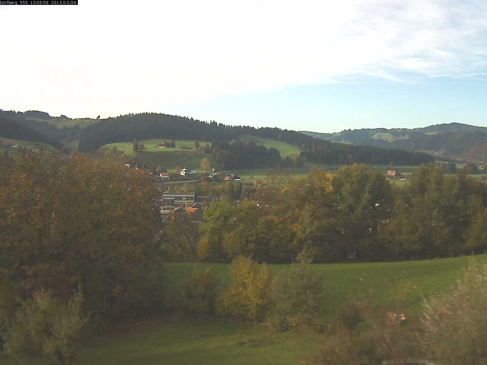 Webcam-Bild: Aussicht vom Dorfberg in Langnau 20131026-100600