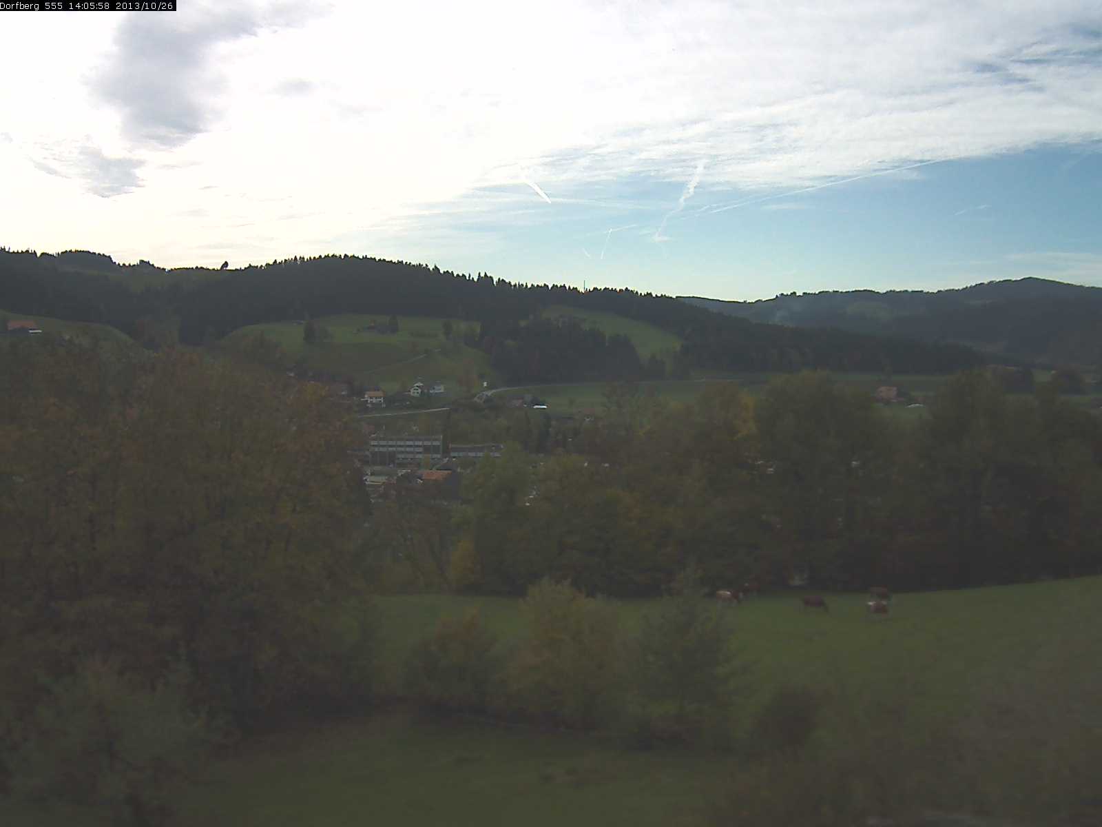Webcam-Bild: Aussicht vom Dorfberg in Langnau 20131026-140600