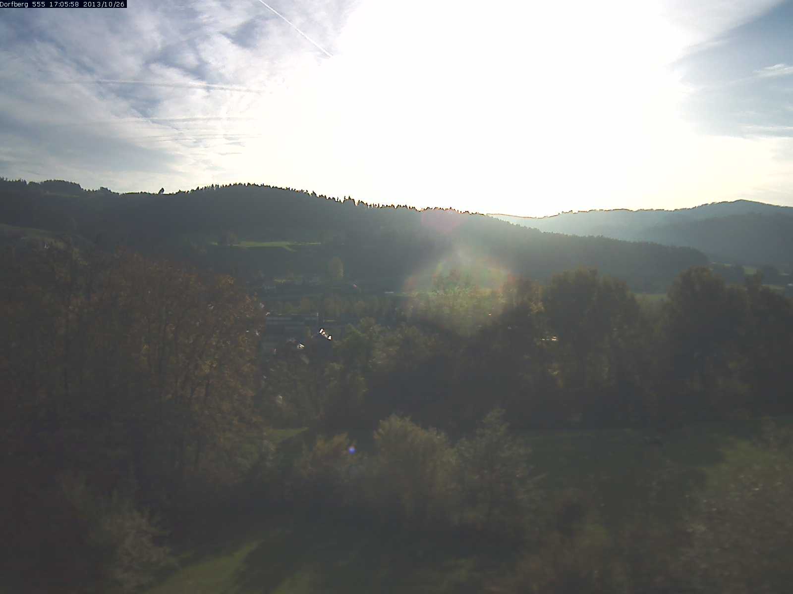 Webcam-Bild: Aussicht vom Dorfberg in Langnau 20131026-170600