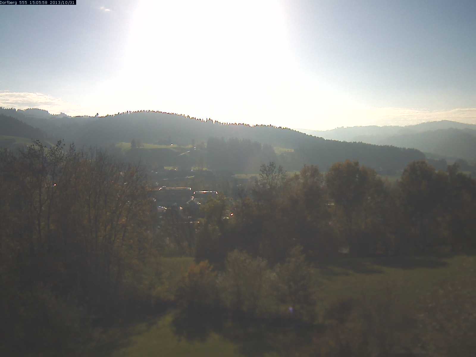 Webcam-Bild: Aussicht vom Dorfberg in Langnau 20131031-150600