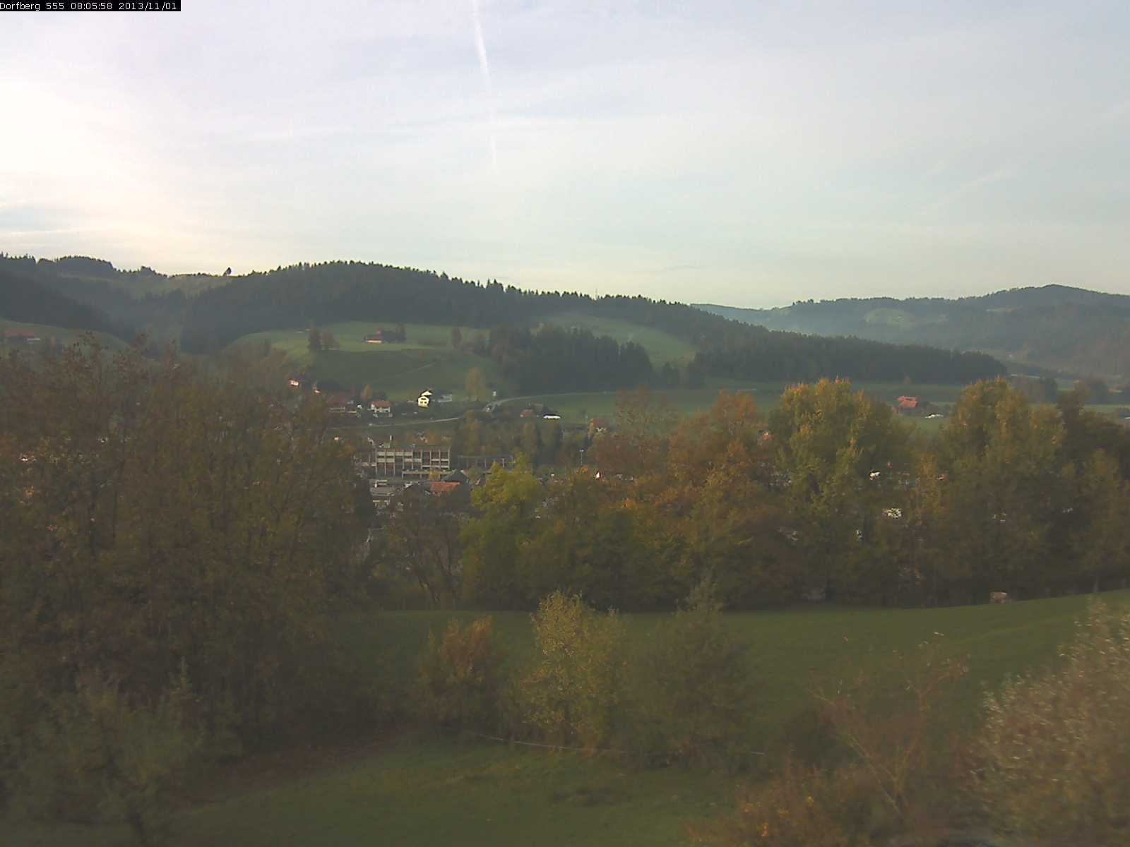 Webcam-Bild: Aussicht vom Dorfberg in Langnau 20131101-080600