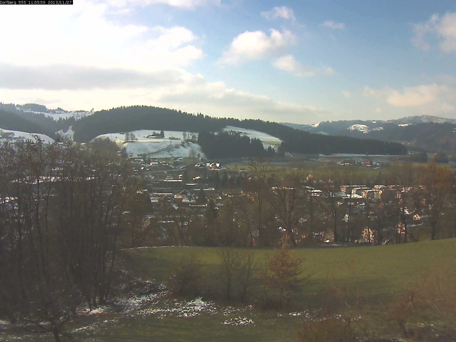 Webcam-Bild: Aussicht vom Dorfberg in Langnau 20131127-110600