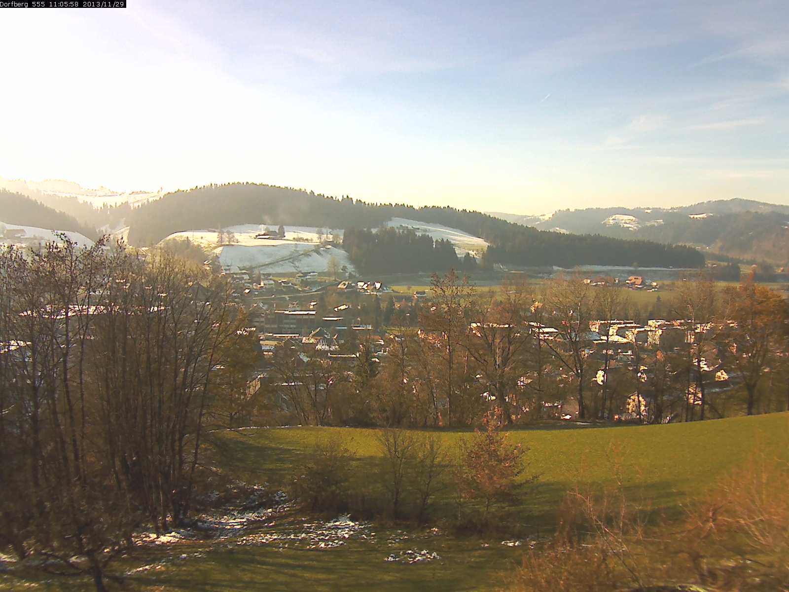 Webcam-Bild: Aussicht vom Dorfberg in Langnau 20131129-110600