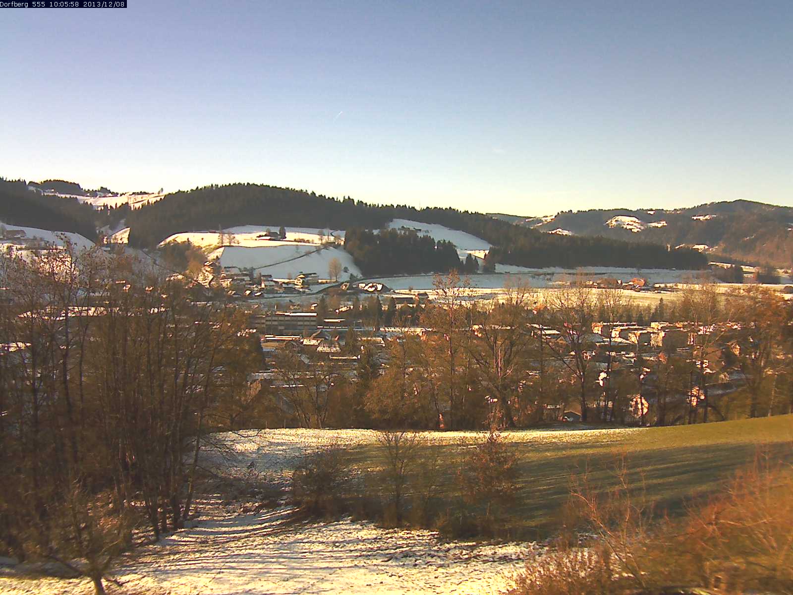 Webcam-Bild: Aussicht vom Dorfberg in Langnau 20131208-100600