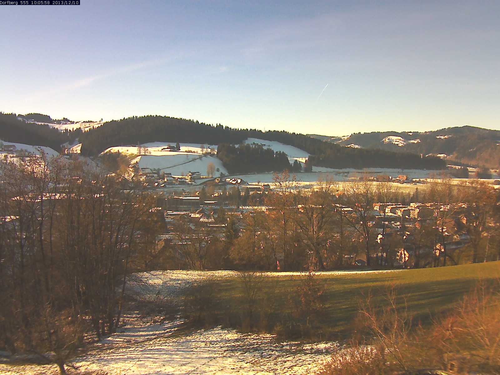Webcam-Bild: Aussicht vom Dorfberg in Langnau 20131210-100600