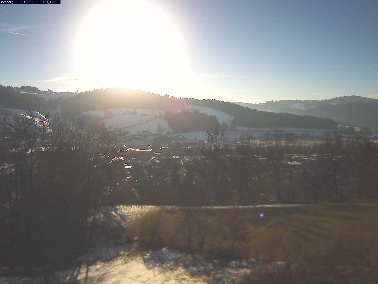 Webcam-Bild: Aussicht vom Dorfberg in Langnau 20131210-150600