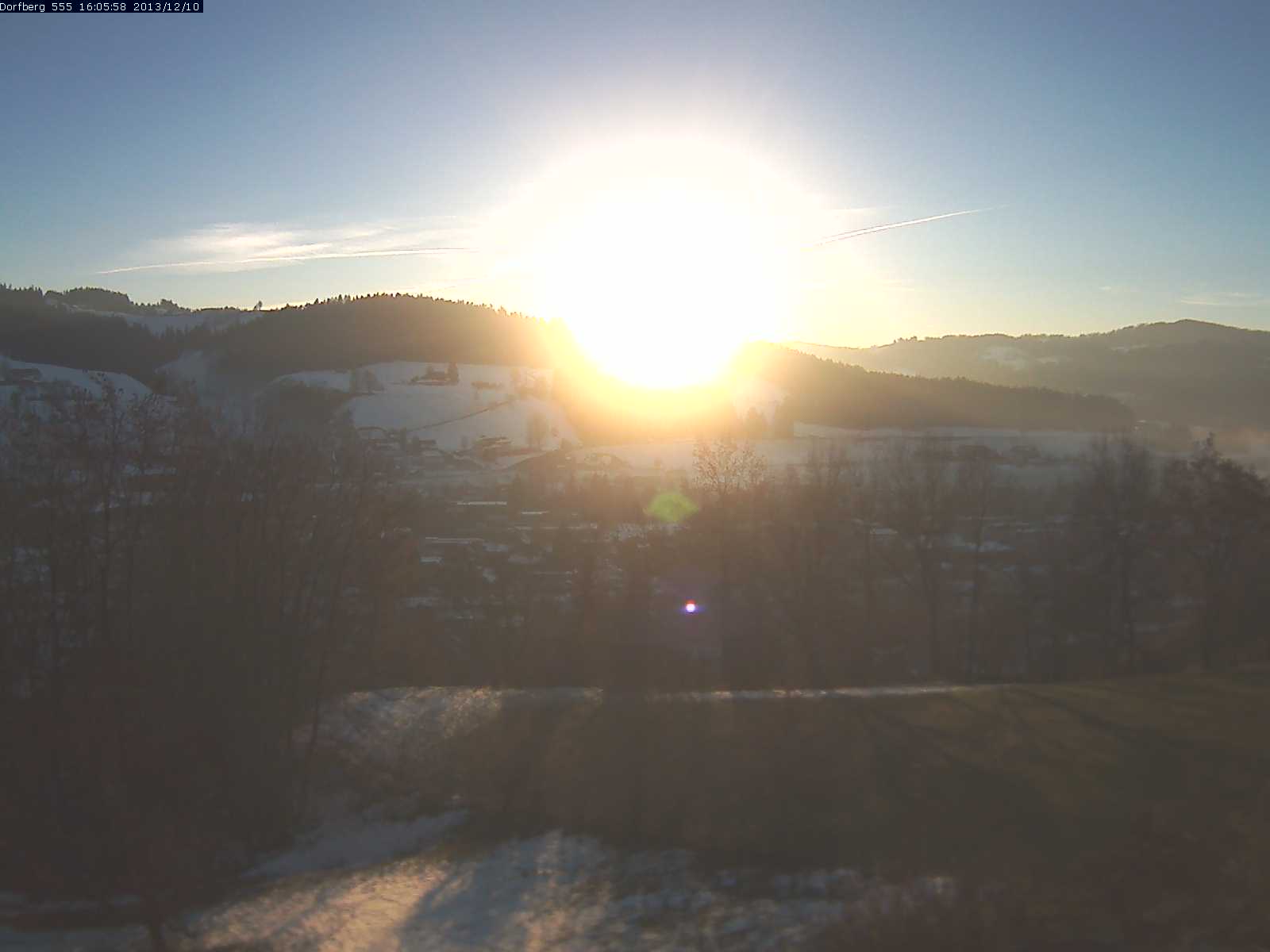 Webcam-Bild: Aussicht vom Dorfberg in Langnau 20131210-160600