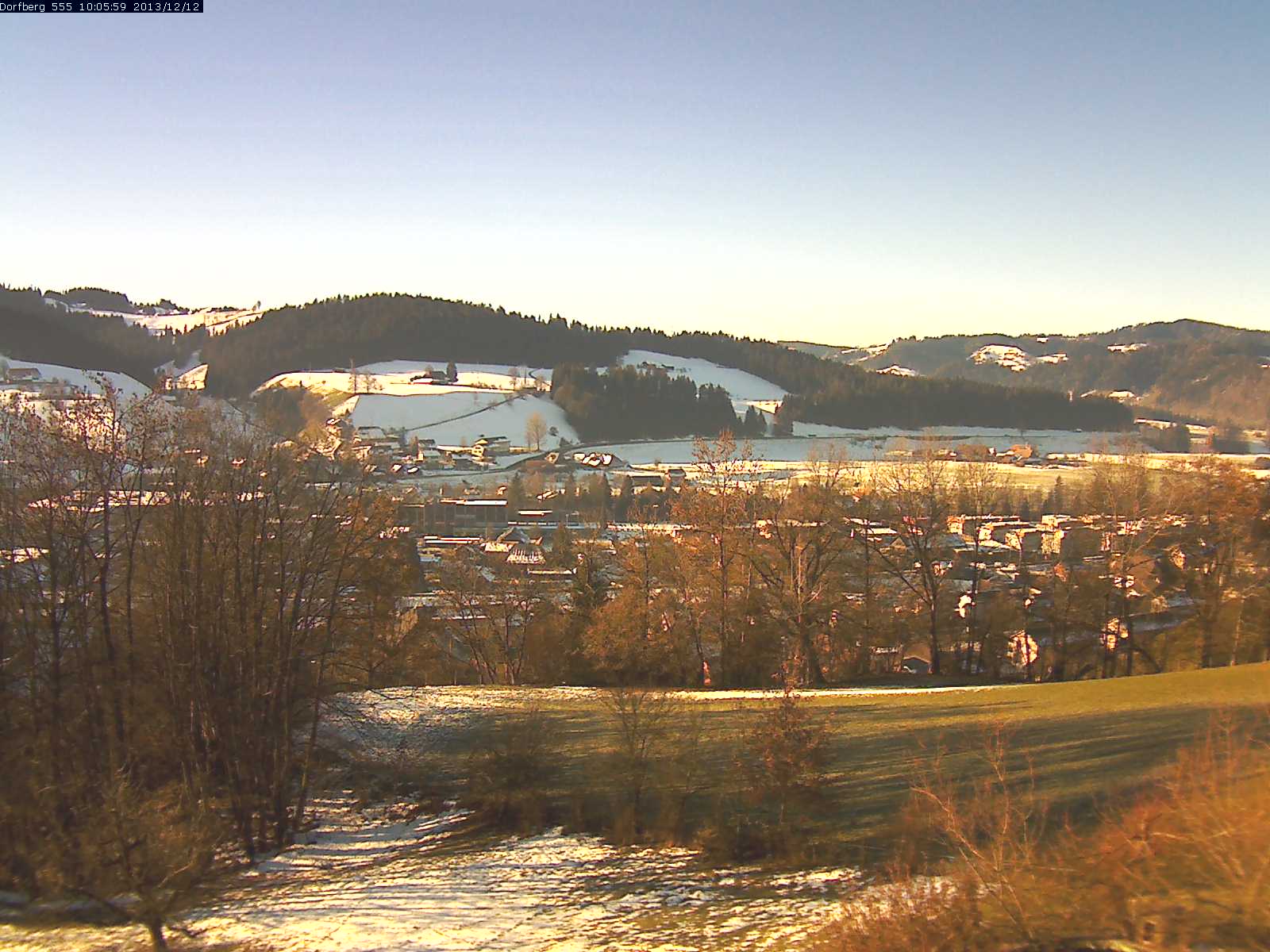 Webcam-Bild: Aussicht vom Dorfberg in Langnau 20131212-100600